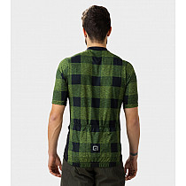 Веломайка мужская ALE MAGLIA MC / SS JERSEY SCOTTISH OFF ROAD - GRAVEL VERDE/GREEN